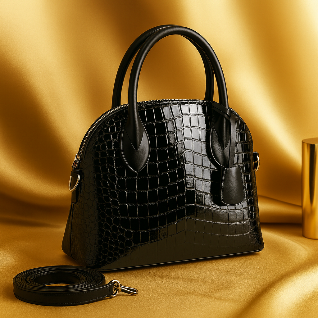 Elegantna crna ženska torba